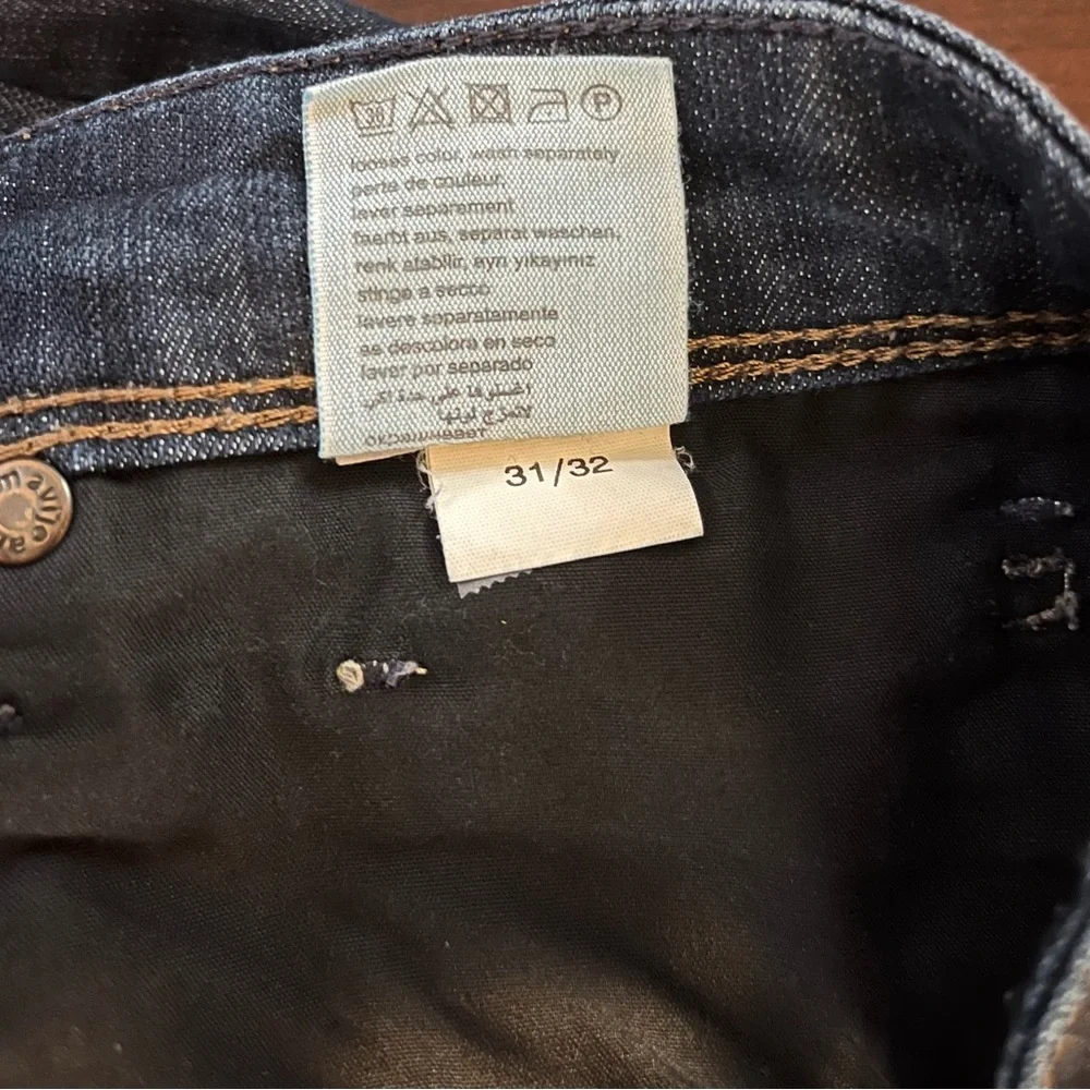 Woman’s blue jeans pants straight Mavi mid-rise size 31/32 Molly straight